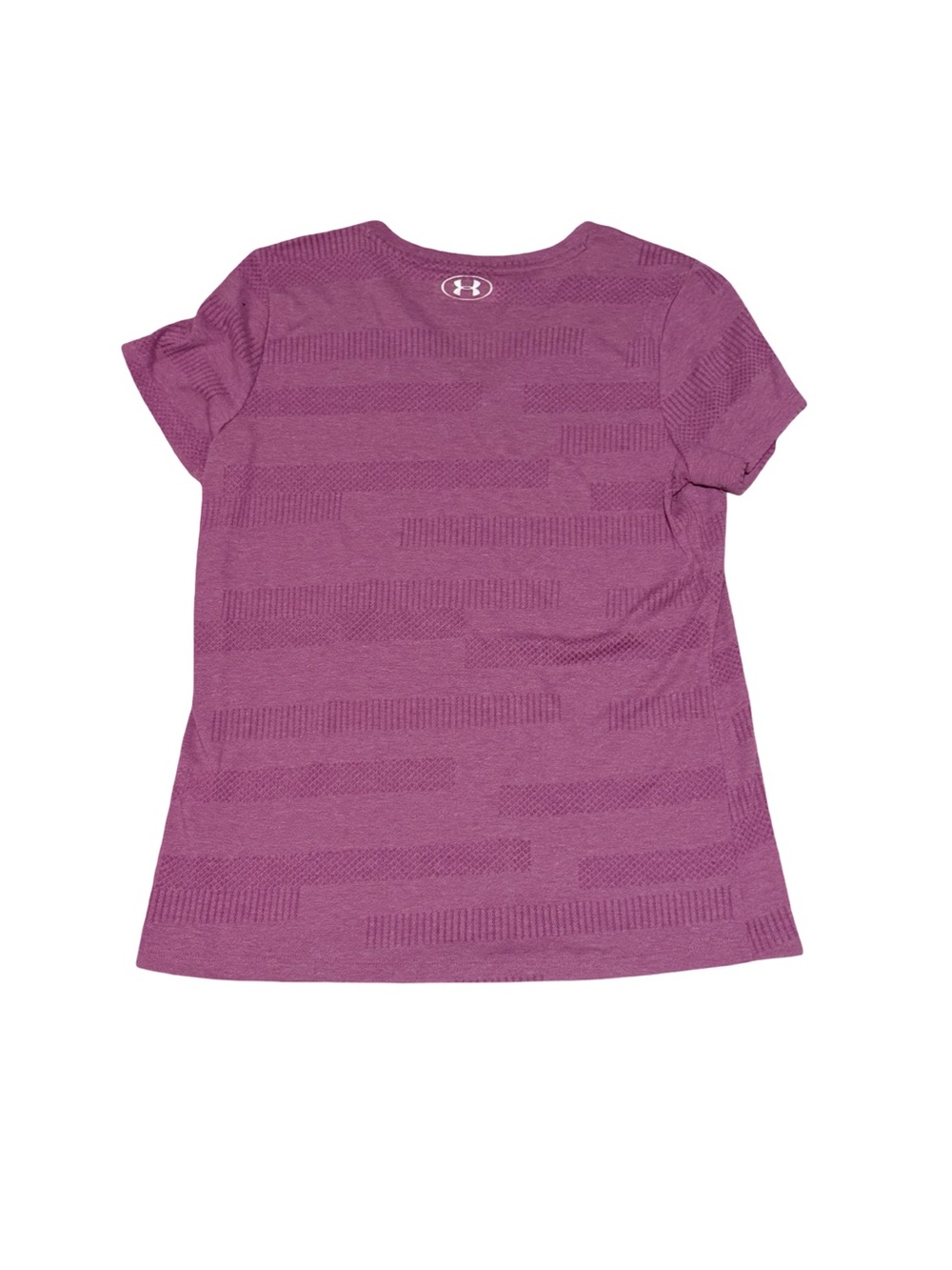 Under Armour HeatGear Purple Short Sleeve Athletic Top Medium